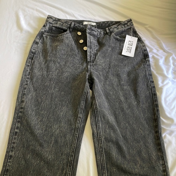 12th Tribe Denim - 12th tribe black denim jeans
